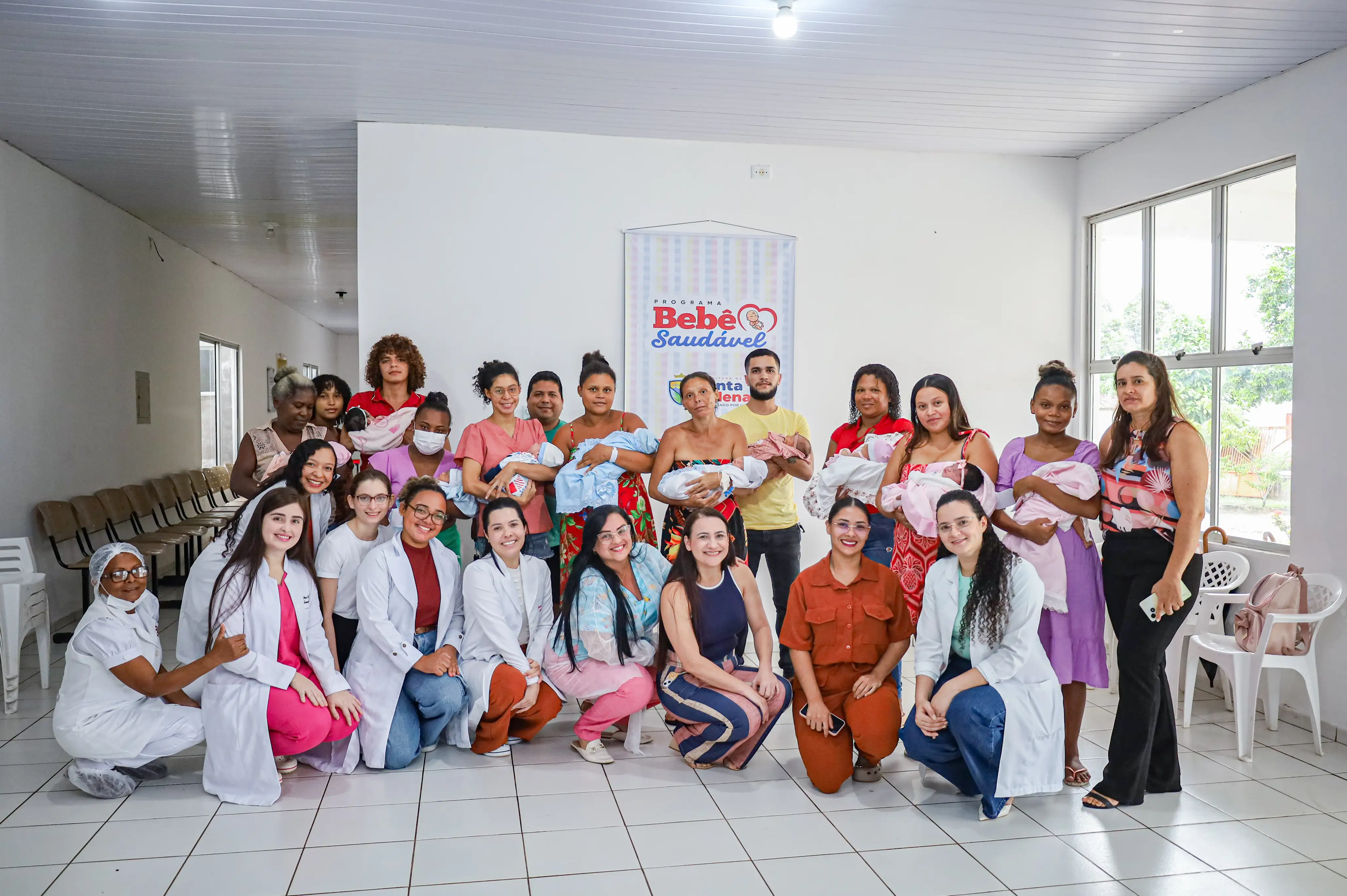 Em Santa Helena, gestantes e bebês têm cuidado e saúde garantidos!